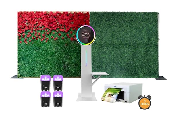 Sapphire FLARE All Inclusive photo booth package